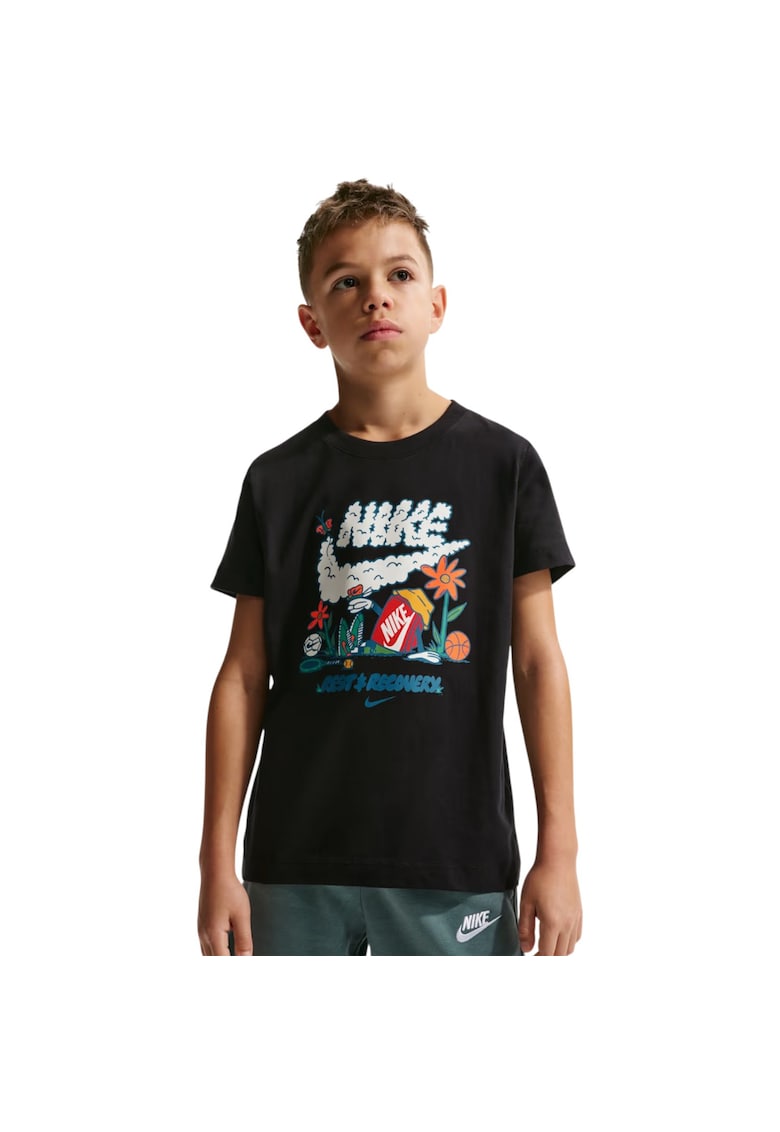 Tricou Boxy Rest 59304 - Negru