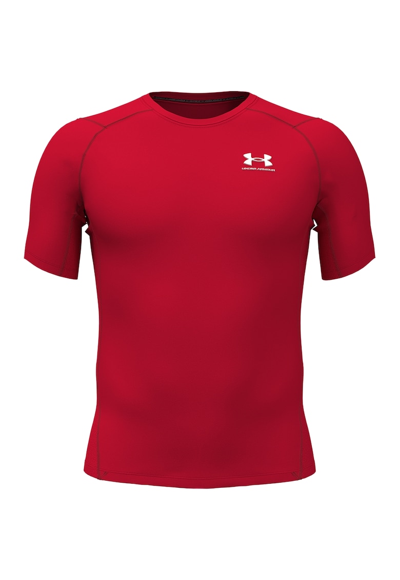 Tricou pentru antrenament HeatGear® - Rosu cireasa