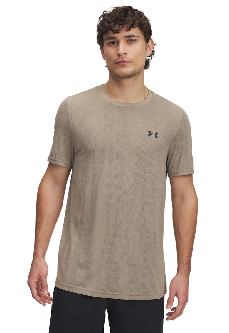 Tricou fara cusaturi pentru fitness Vanish - Grej