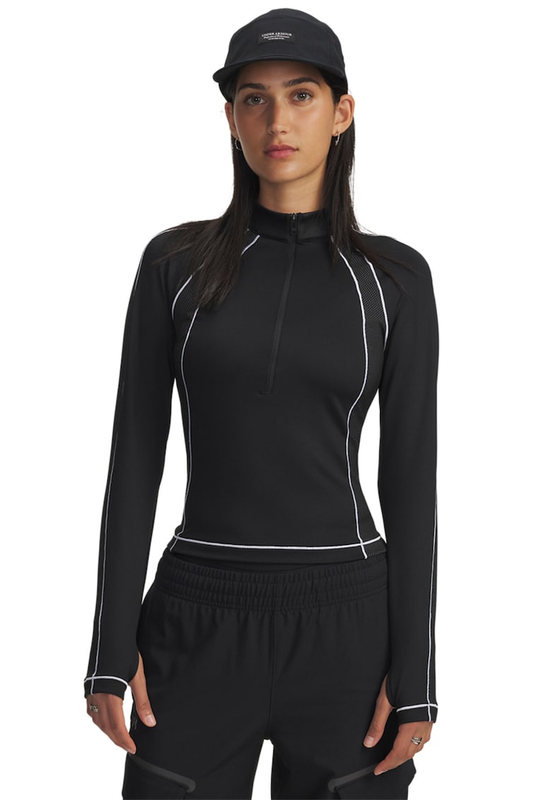 Bluza pentru fitness Goldgear - Negru