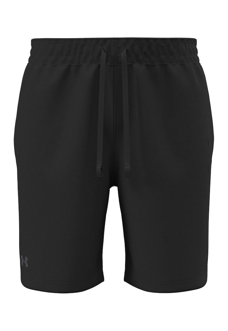 Pantaloni scurti din amestec de bumbac Rival - Negru