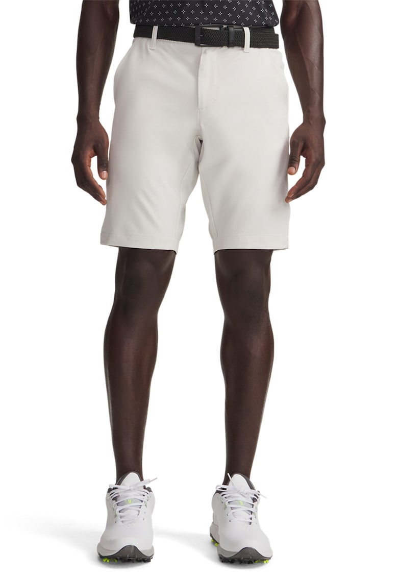 Pantaloni scurti chino cu buzunare laterale - Alb murdar