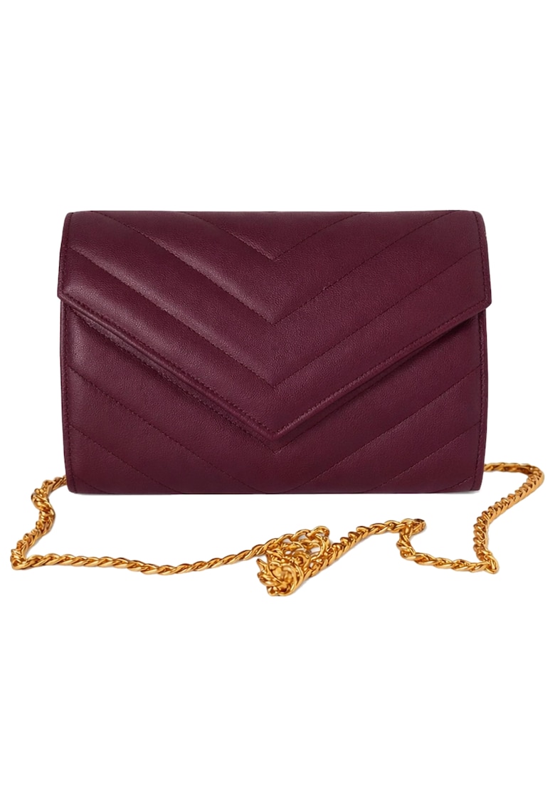 Plic din piele naturala Val Clutch