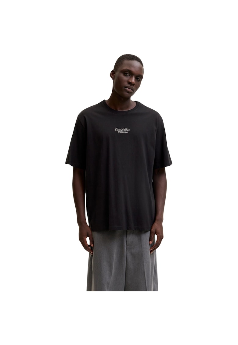 Tricou JACK &JONES Art Print SS 59406 - Negru