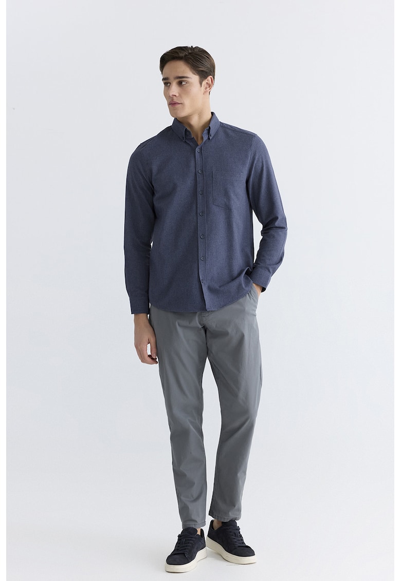 Pantaloni chino slim fit - Gri inchis