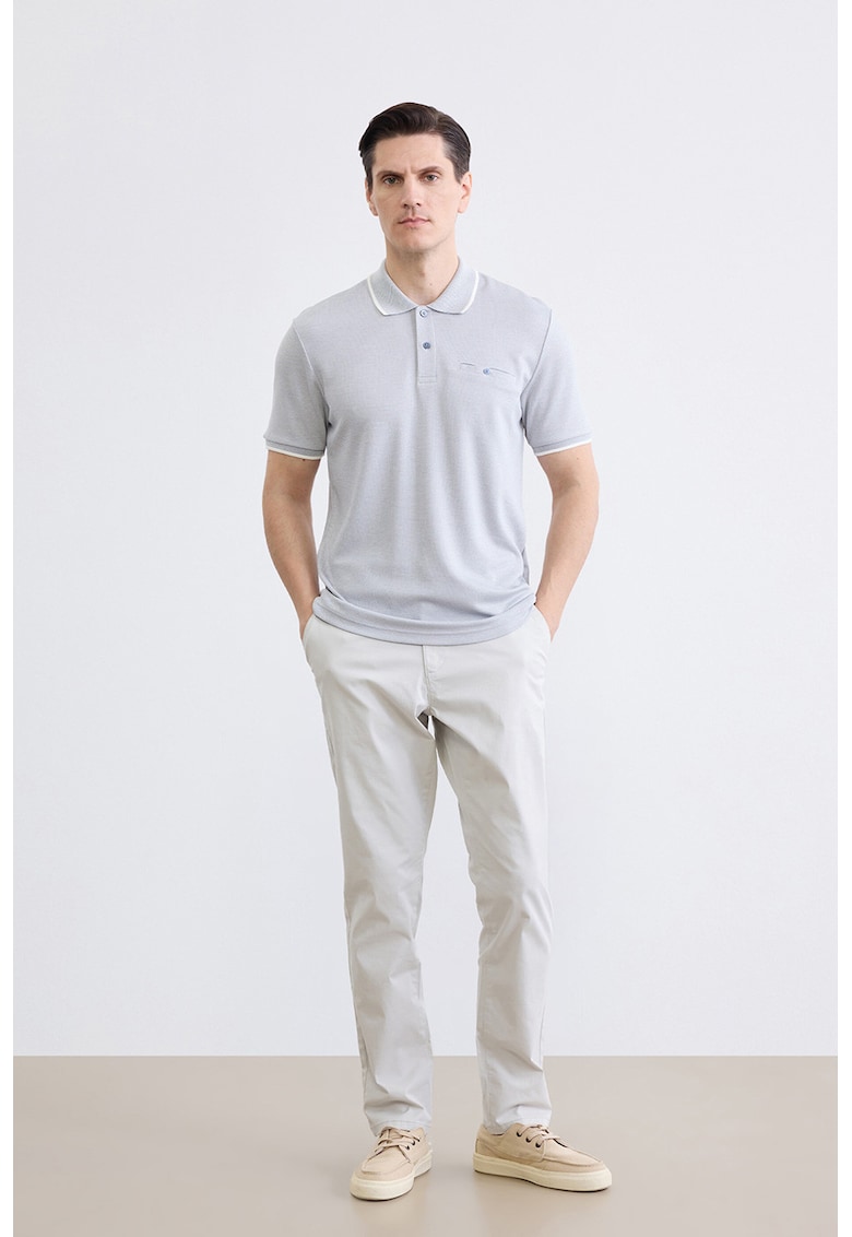 Pantaloni chino slim fit - Bej deschis