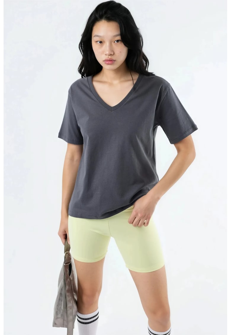 Tricou dama gri inchis