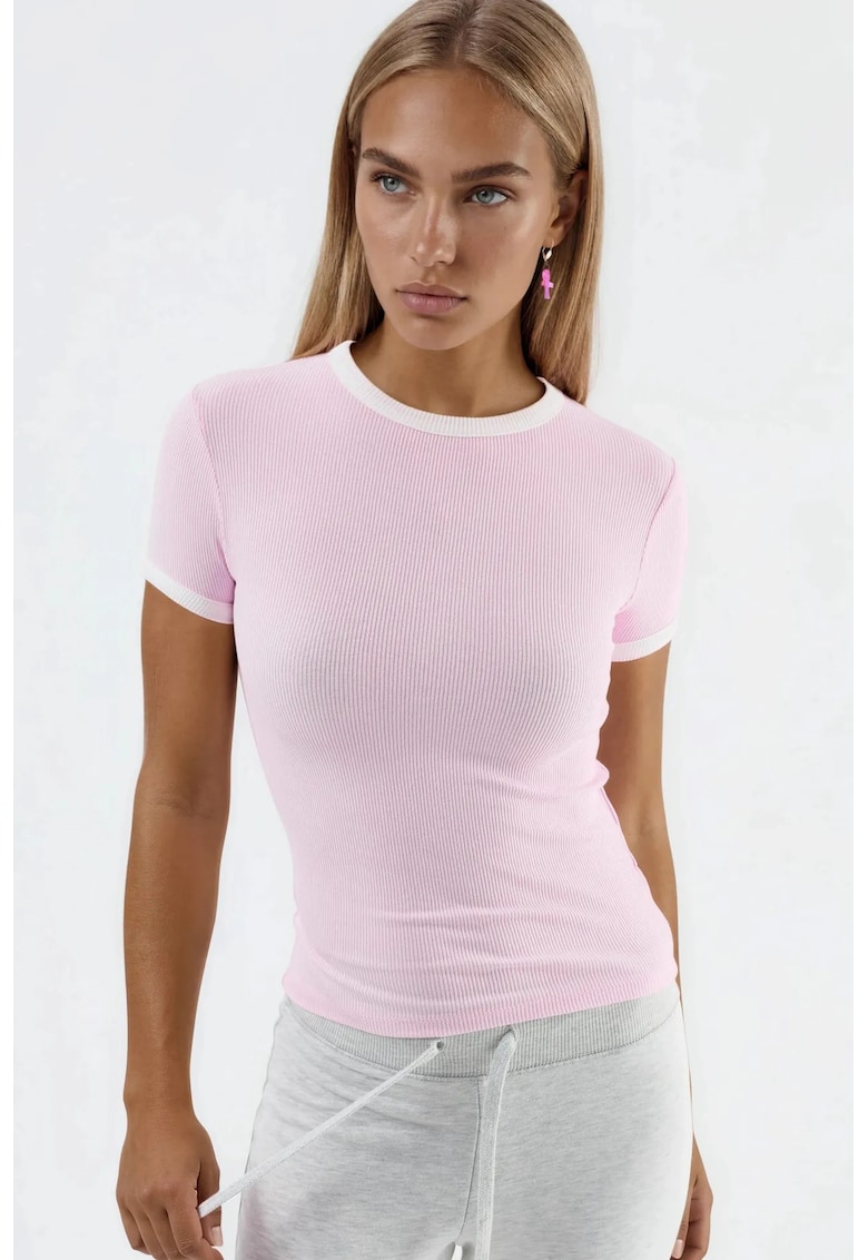 Tricou dama roz