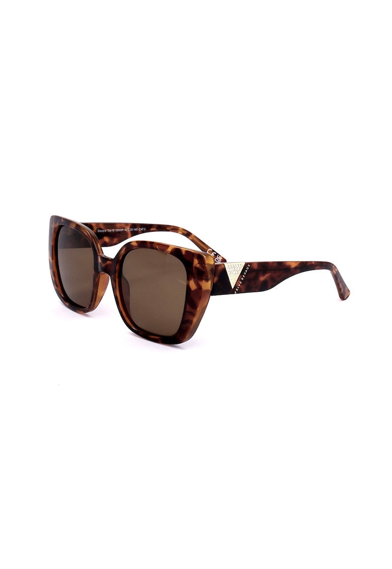 Ochelari de soare butterfly cu lentile polarizate - Maro/Bej