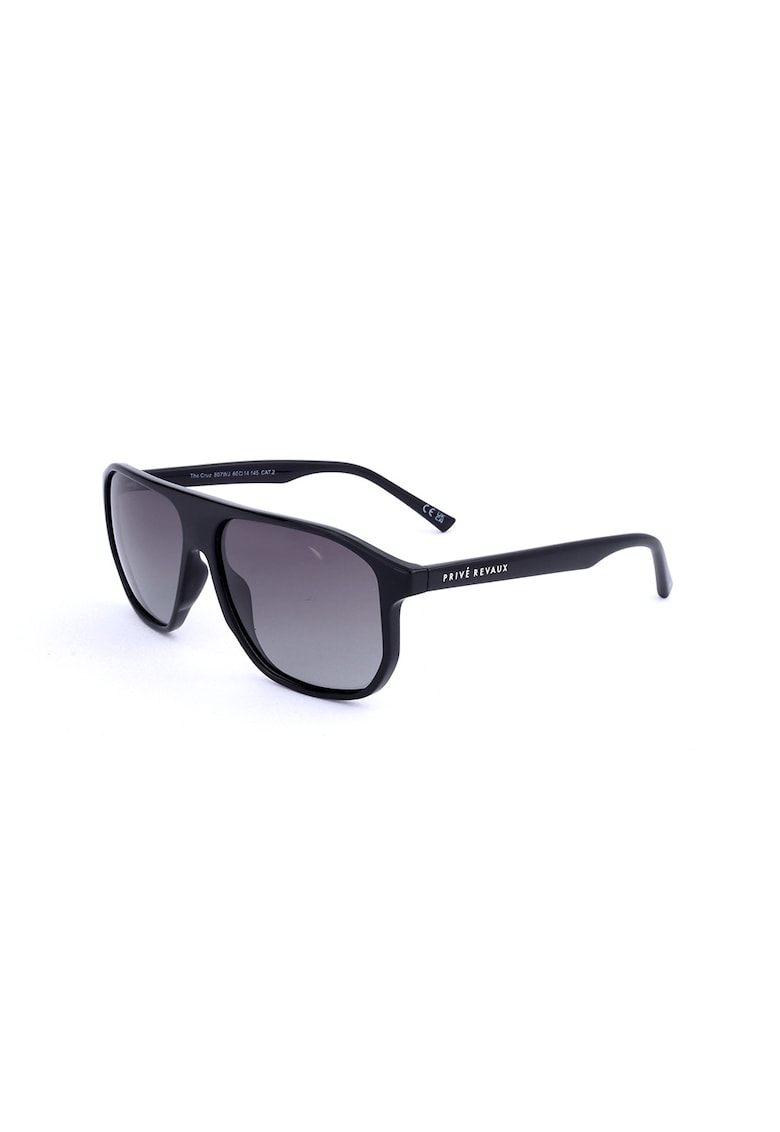 Ochelari de soare pilot polarizati - Negru