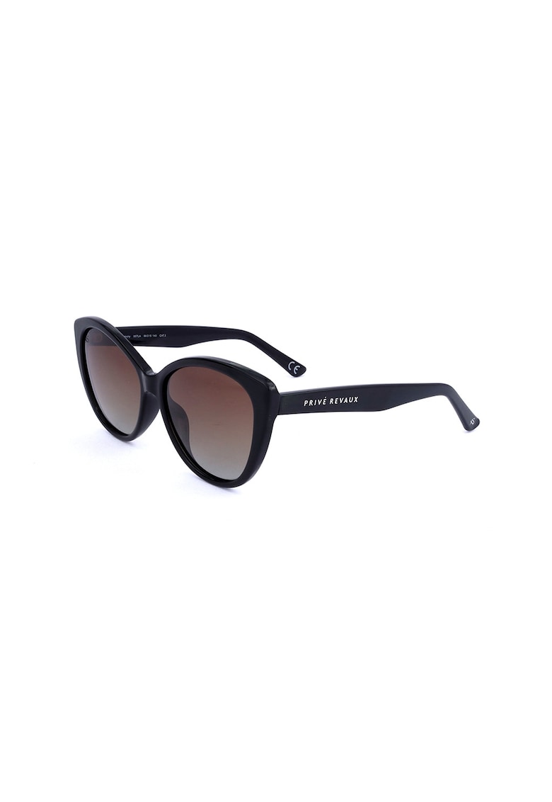 Ochelari de soare butterfly cu lentile in degrade Harmony - Negru