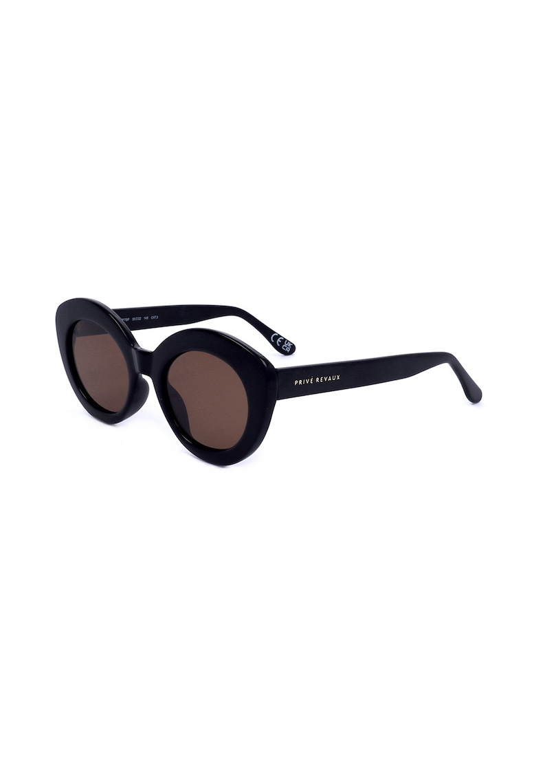 Ochelari de soare cat-eye - Negru