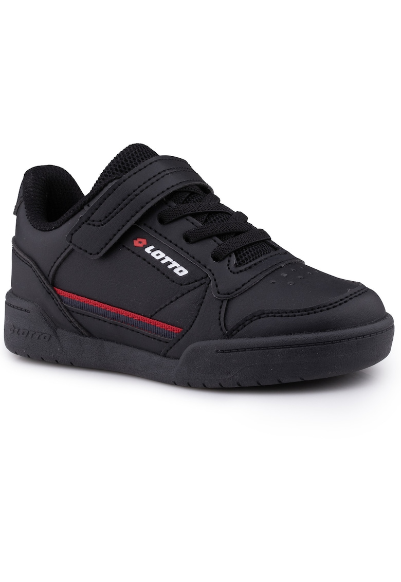 Pantofi copii - Nandu K - usori - confortabili - negru - sintetic - cu velcro