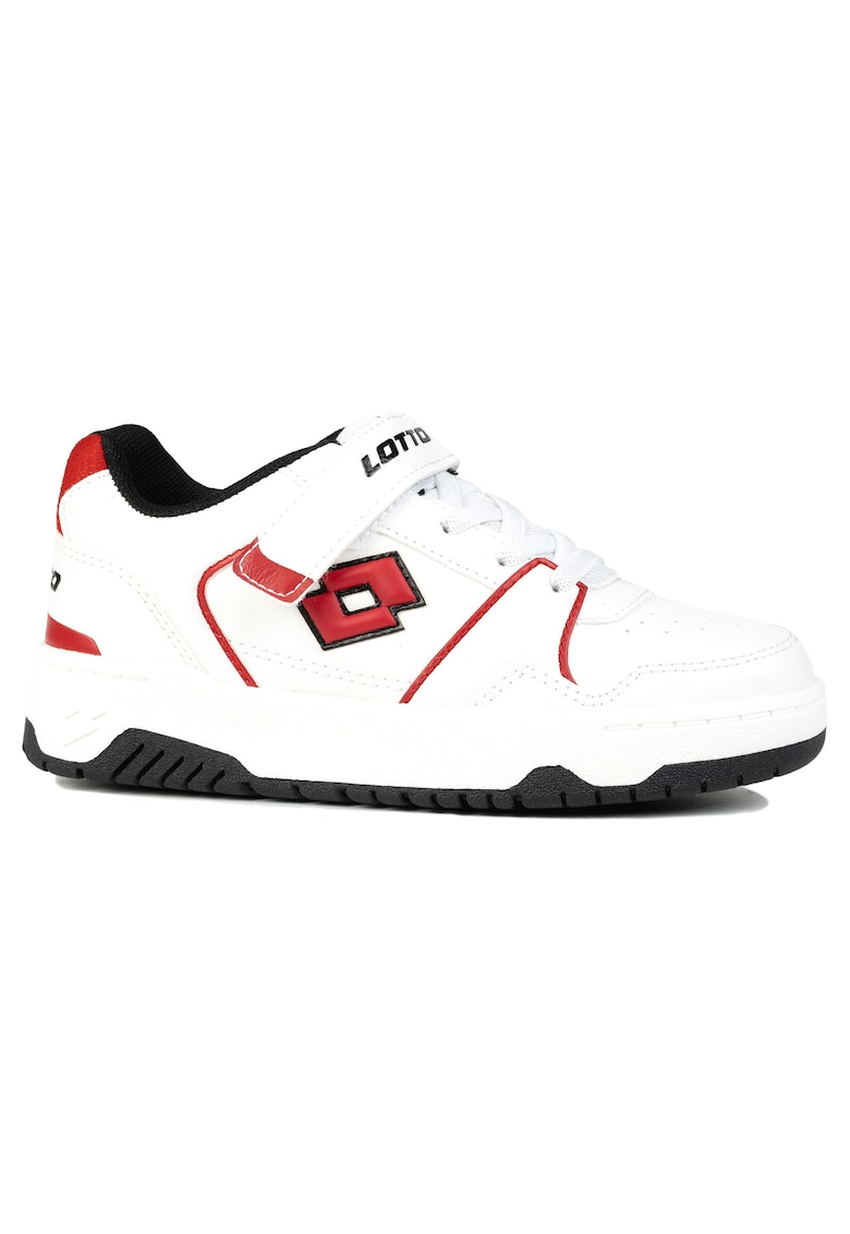 Pantofi sport copii - BOXSCORE K - alb - sintetic - sistem inchidere Velcro