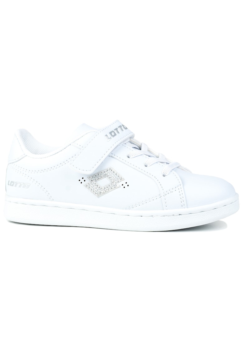 Pantofi copii - JAMBOL GC K - alb - material sintetic - sistem inchidere velcro