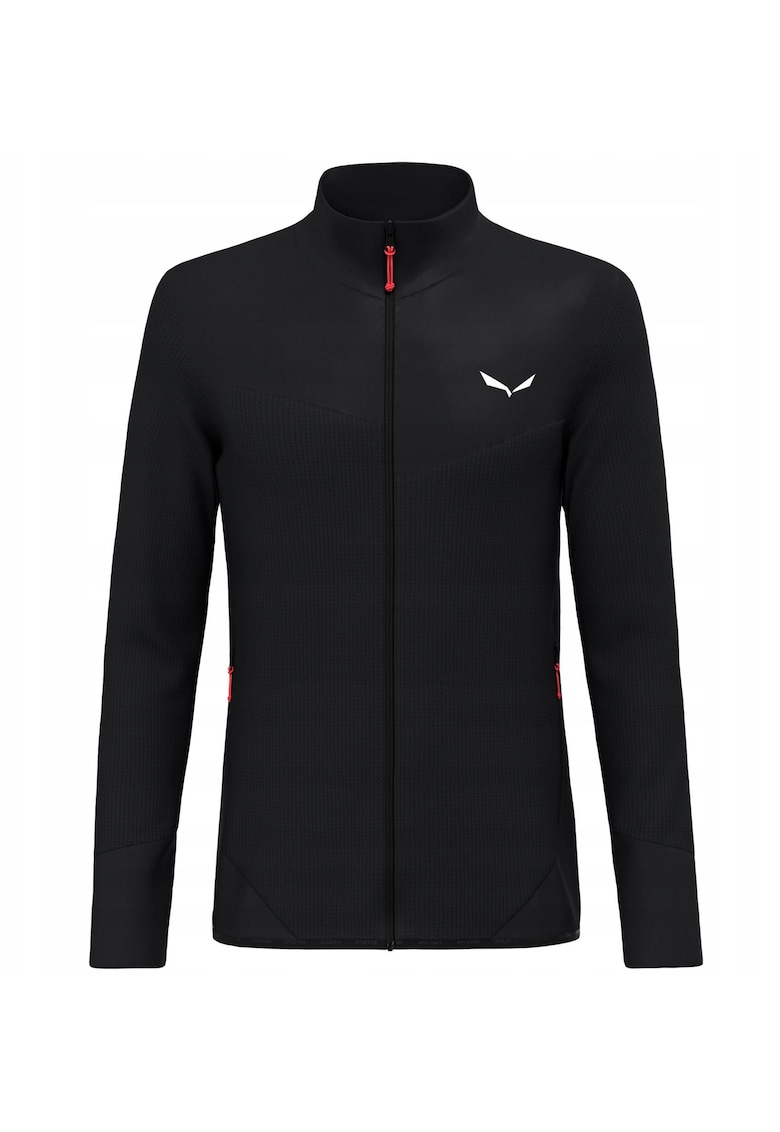 Jacheta sport barbati Puez Waffle Hyb PL - neagra - material tehnic -