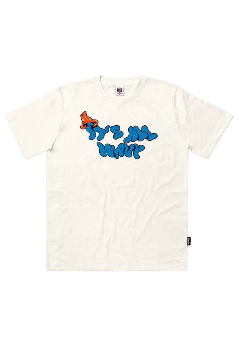 Tricou din bumbac organic cu imprimeu grafic