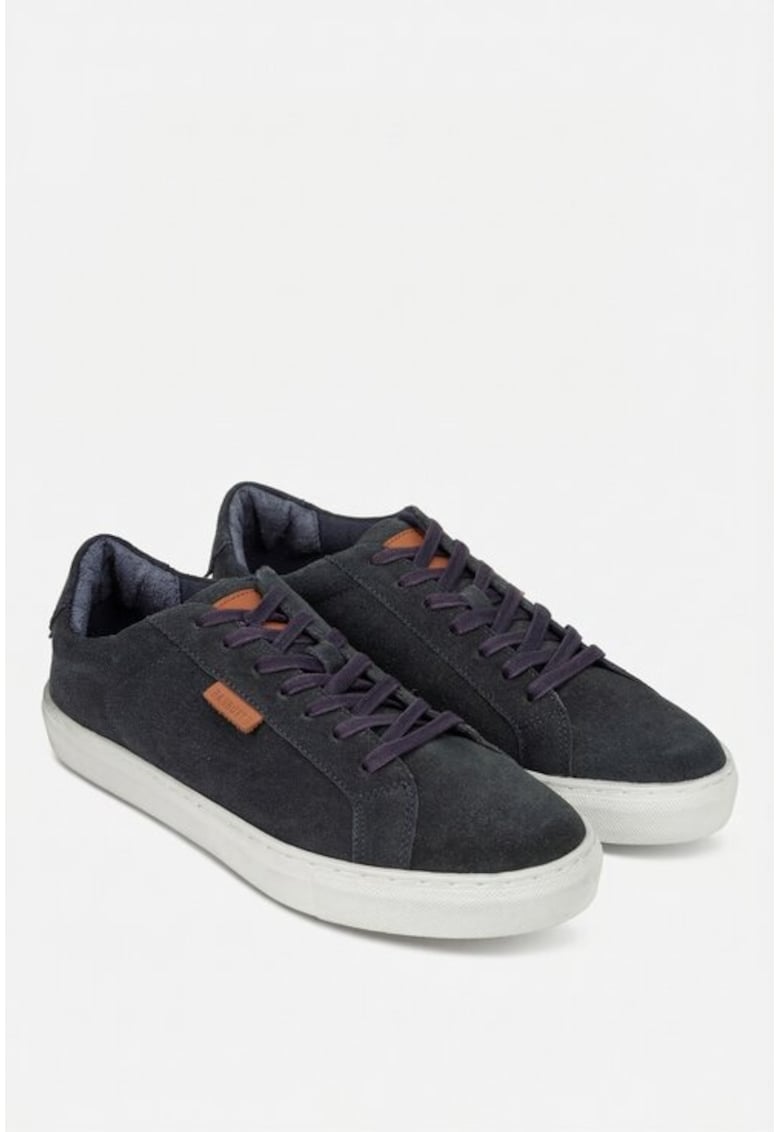 Pantofi barbati bleumarin din piele intoarsa 41 - Albastru