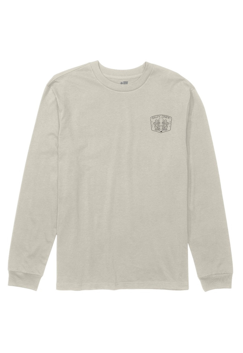 Bluza uni cu croiala regular-fit si decolteu la baza gatului