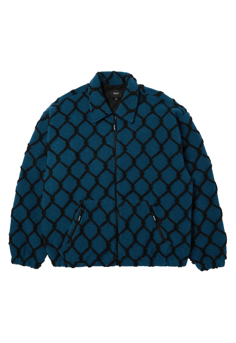 Hanorac din fleece cu fermoar