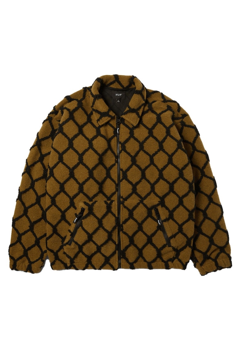 Hanorac din fleece cu guler inalt