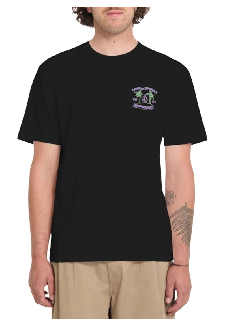 91 Palm Tricou din bumbac cu print