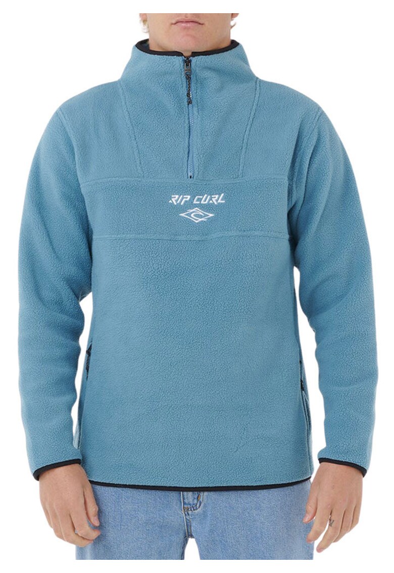 Fleece cu fenta scurta cu fermoar