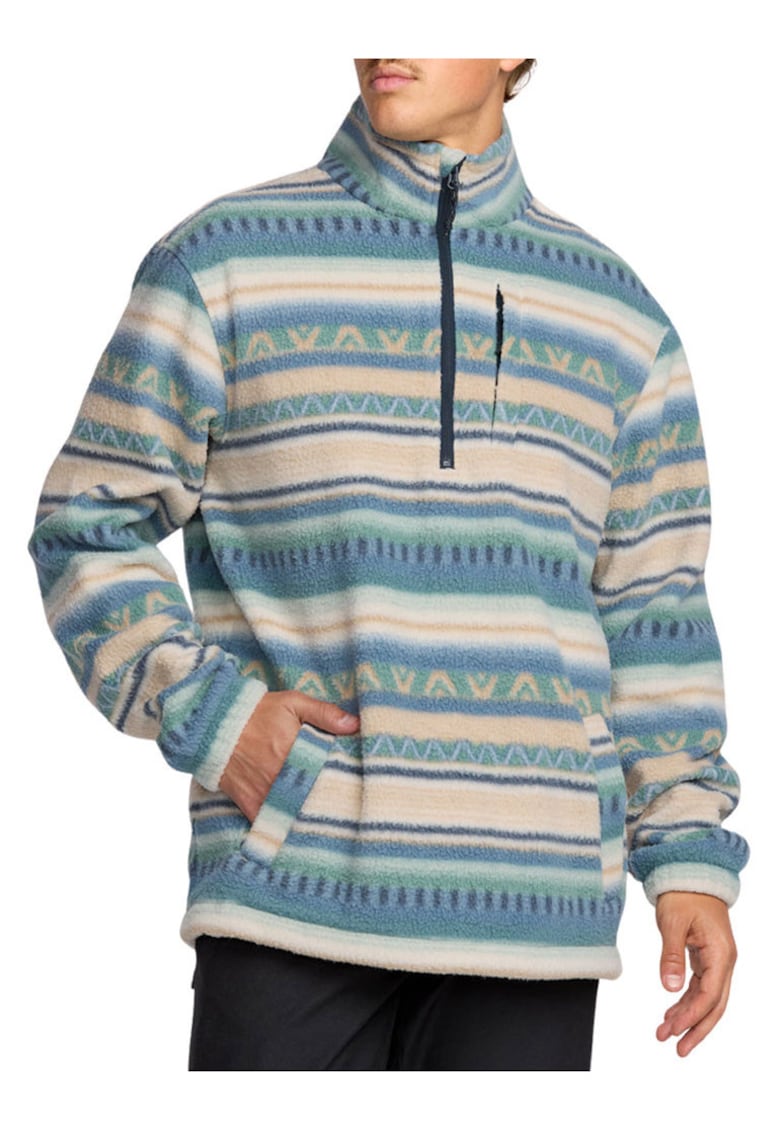 Bluza din fleece cu guler inalt