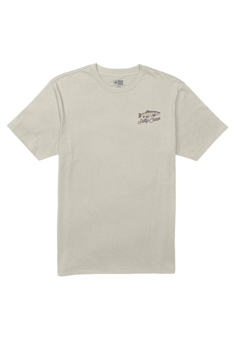 Tricou din bumbac cu model grafic pe piept