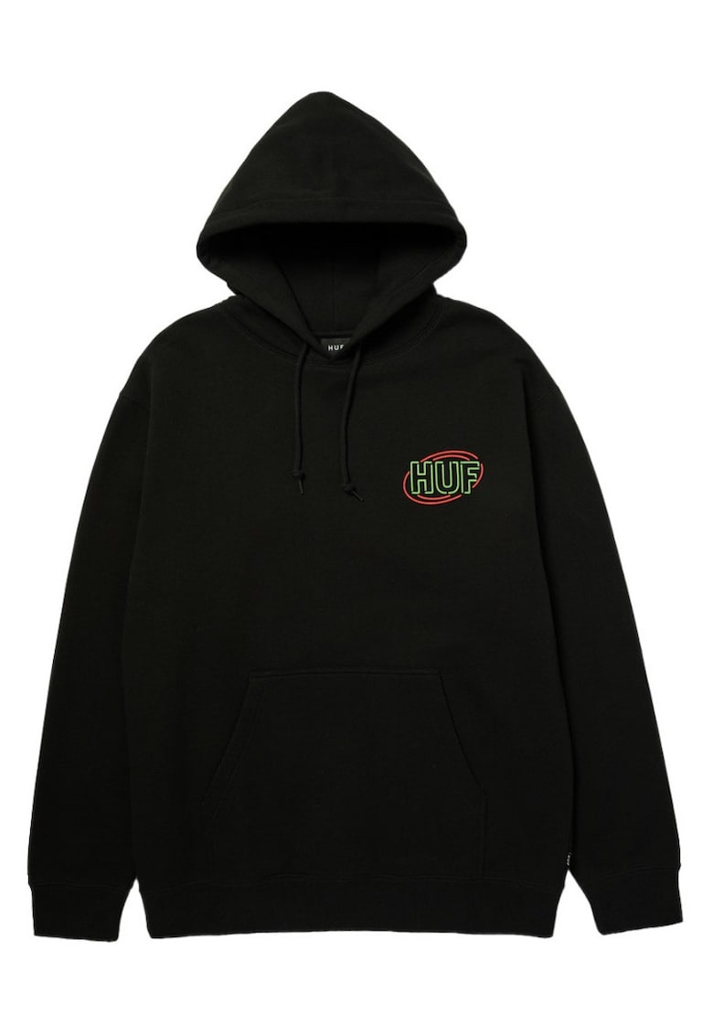Hanorac din fleece cu gluga si snur