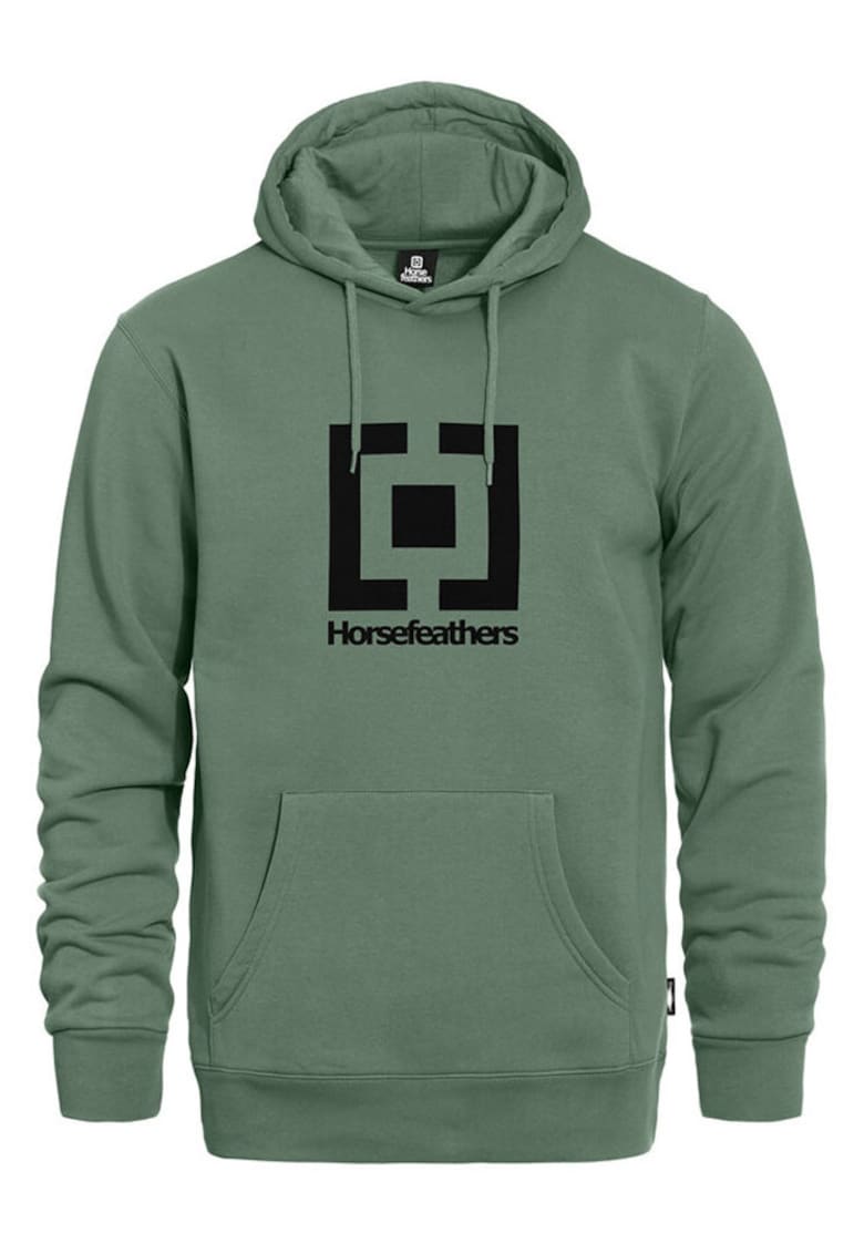 Hanorac cu detaliu logo Leader - Verde feriga - Verde feriga