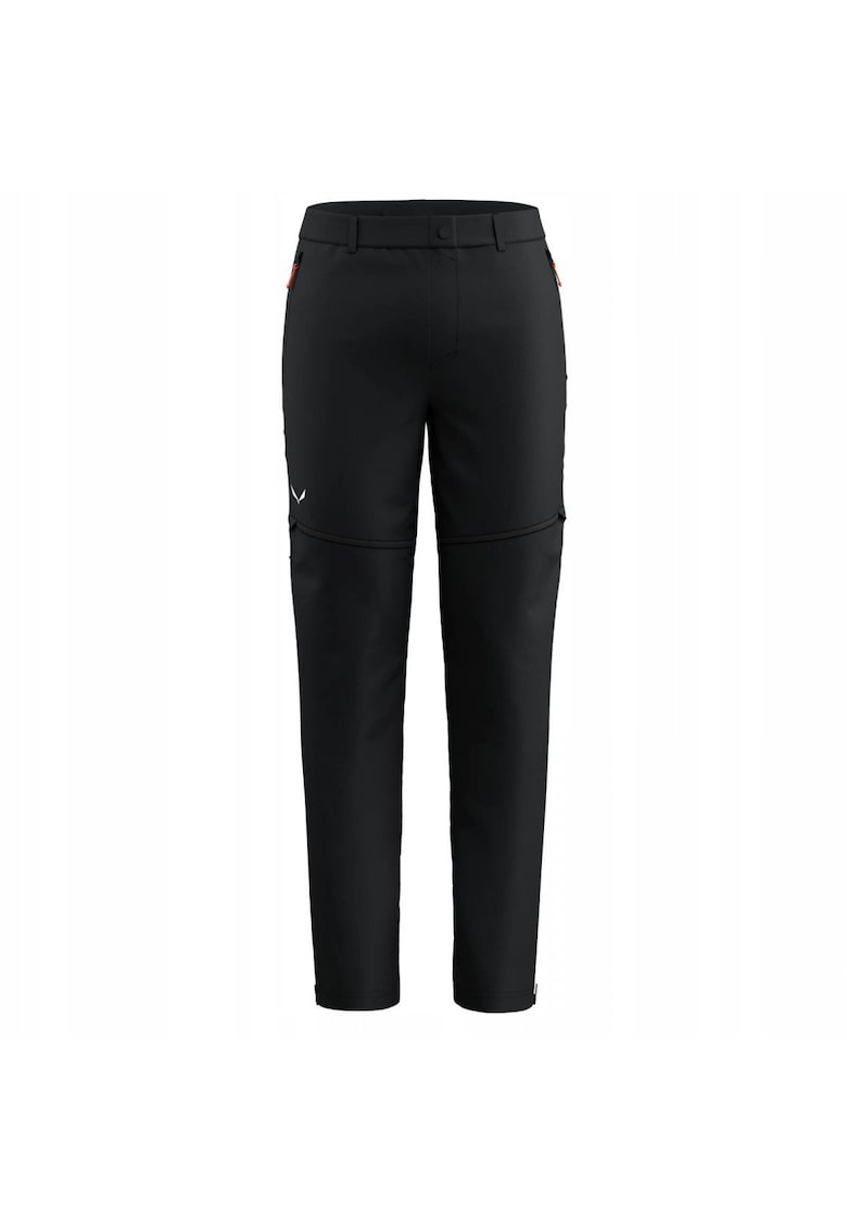 Pantaloni sport barbati Puez Talveno - poliamida/elastan - negru -