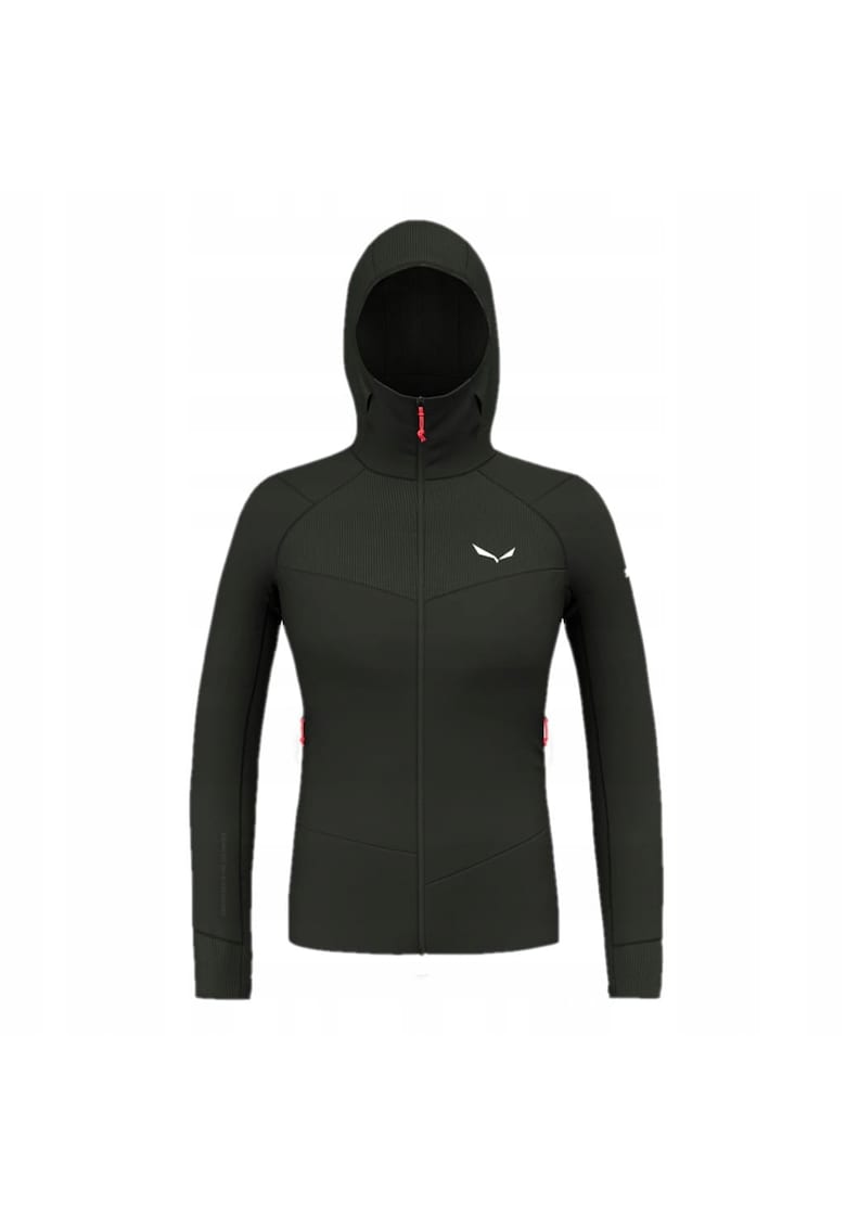 Jacheta sport dama - Verde masliniu - Fleece -