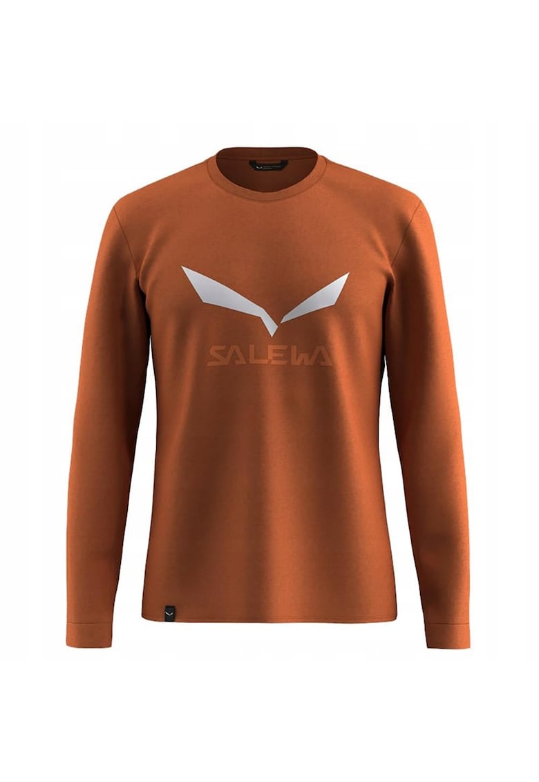 Bluza de trekking pentru barbati Solidlogo Dry - portocaliu - poliester/bumbac