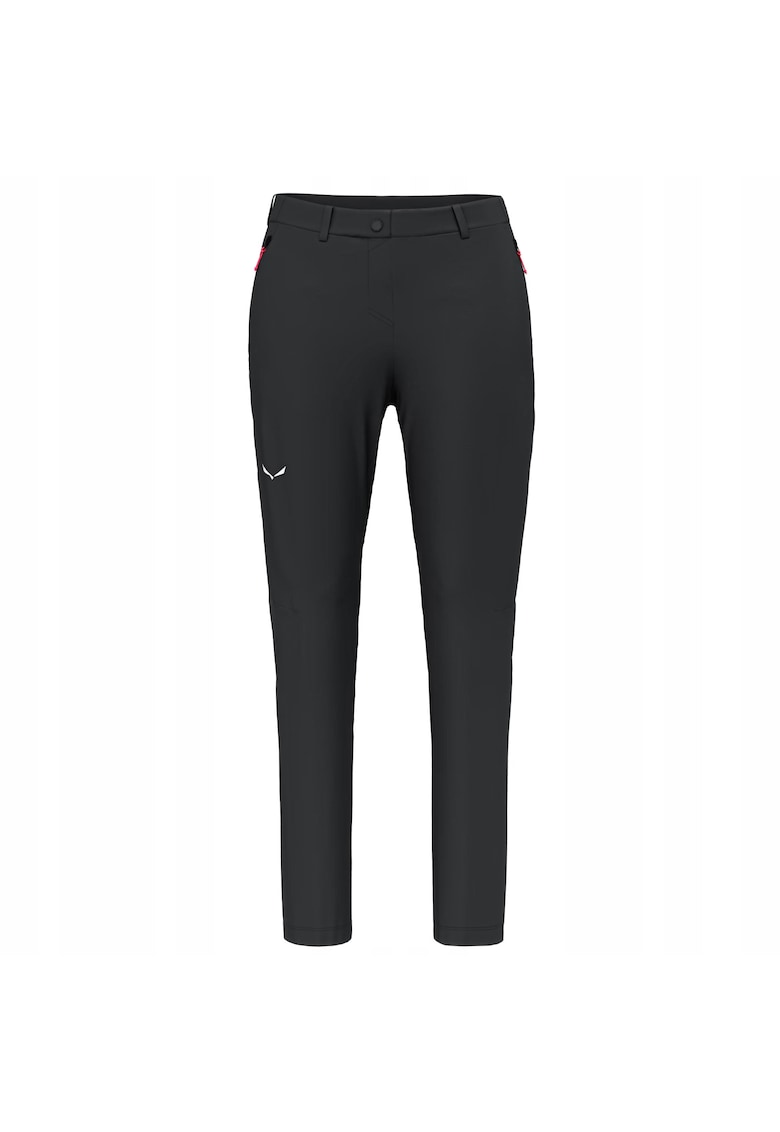 Pantaloni sport dama Puez Talvena Dst W - negri - trekking -
