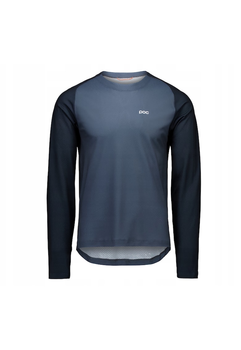 Bluza sport barbati Motion Air - maneca lunga - poliester - bleumarin