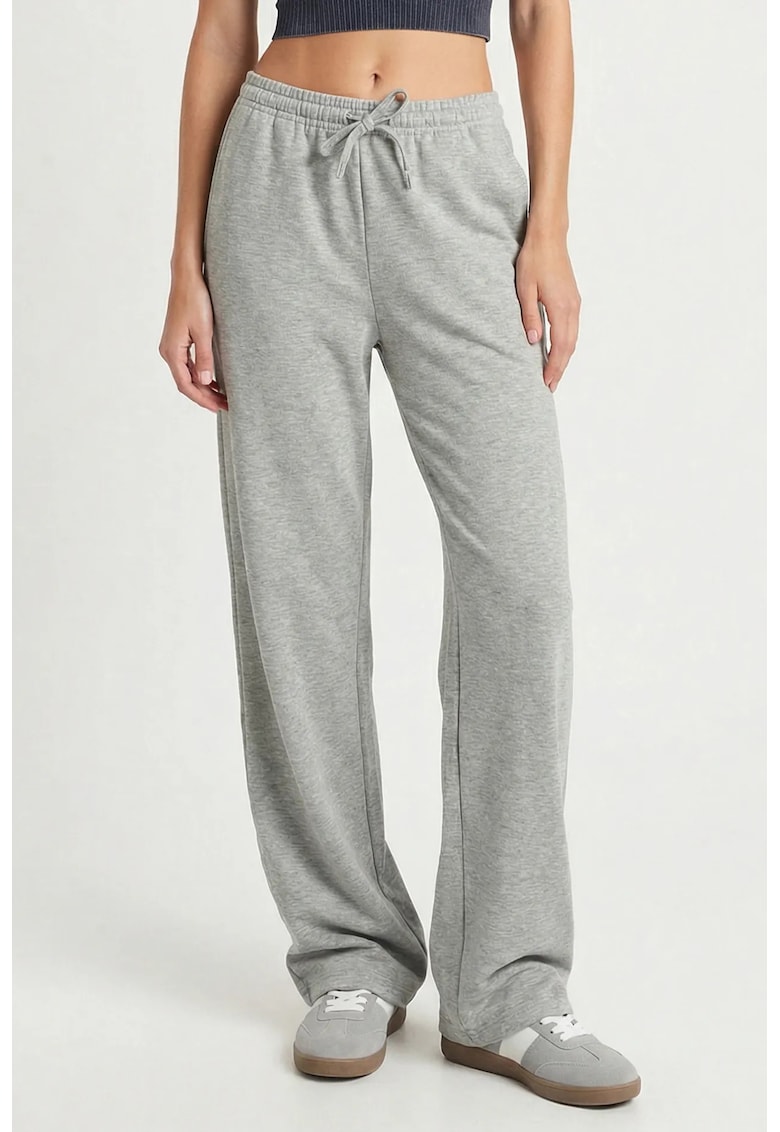 Pantaloni dama - Happiness Istanbul - Modal/Poliester - Gri