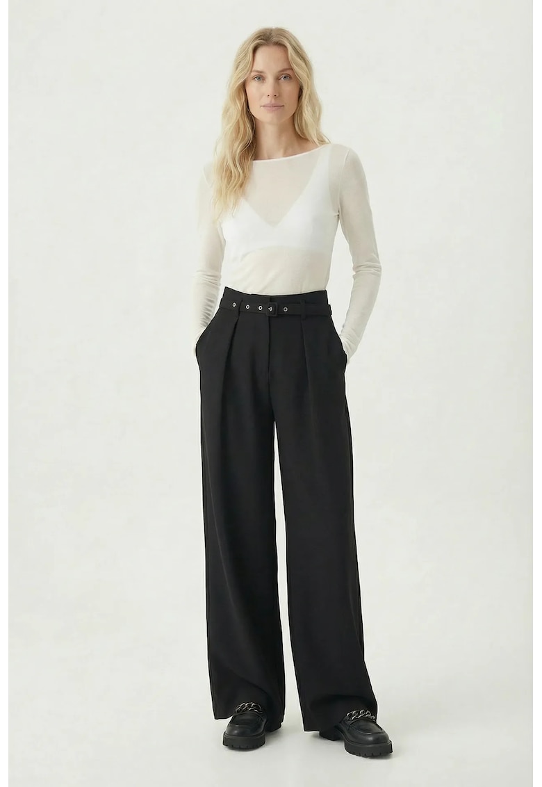 Pantaloni dama - Happiness Istanbul - Negru