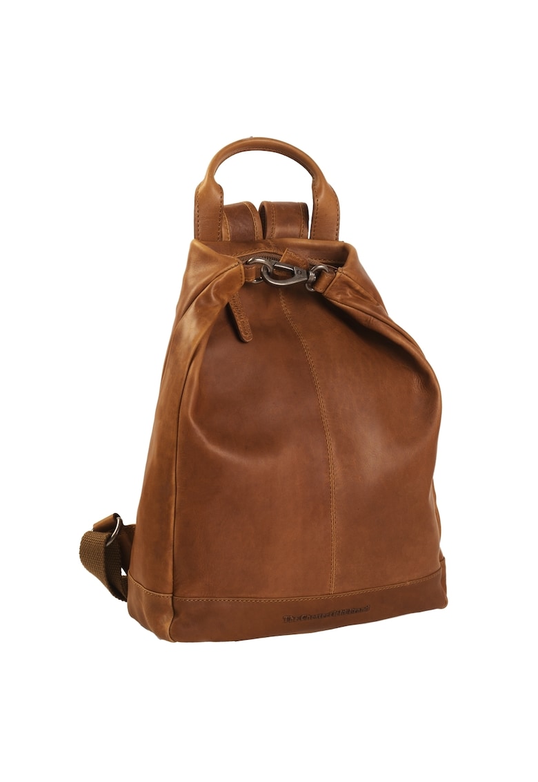 Rucsac dama piele naturala - 8.6 litri - Saar - - Coniac