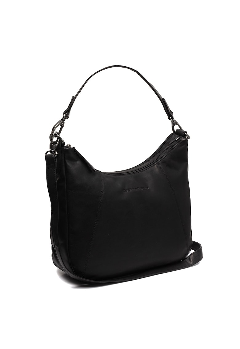 Geanta umar dama piele naturala - 8.7 litri - Marle - - Negru