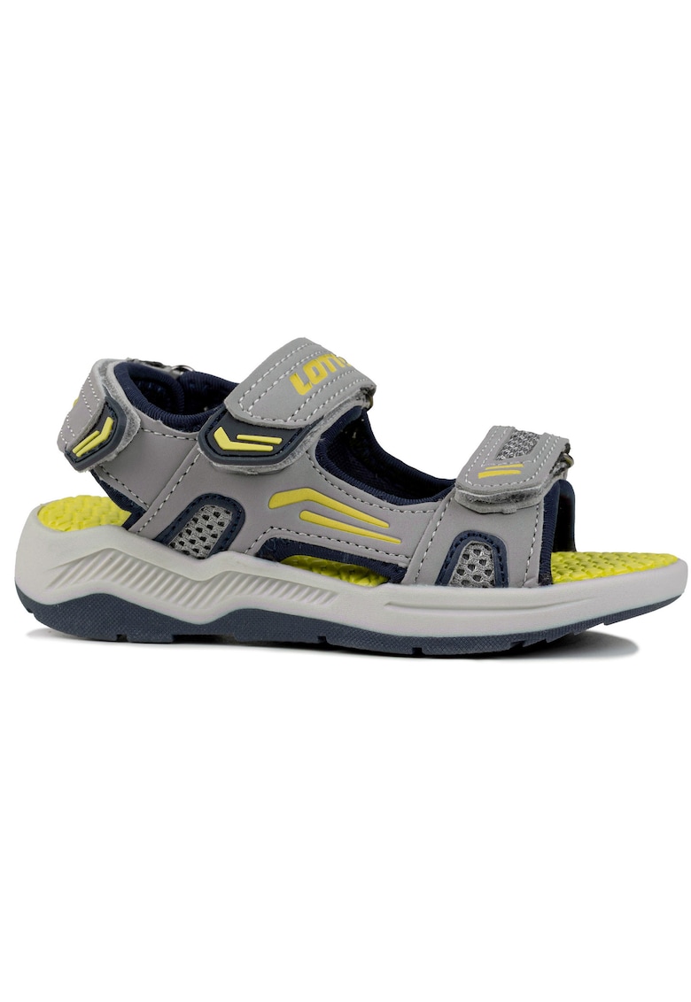Sandale copii gri - sintetic - inchidere velcro