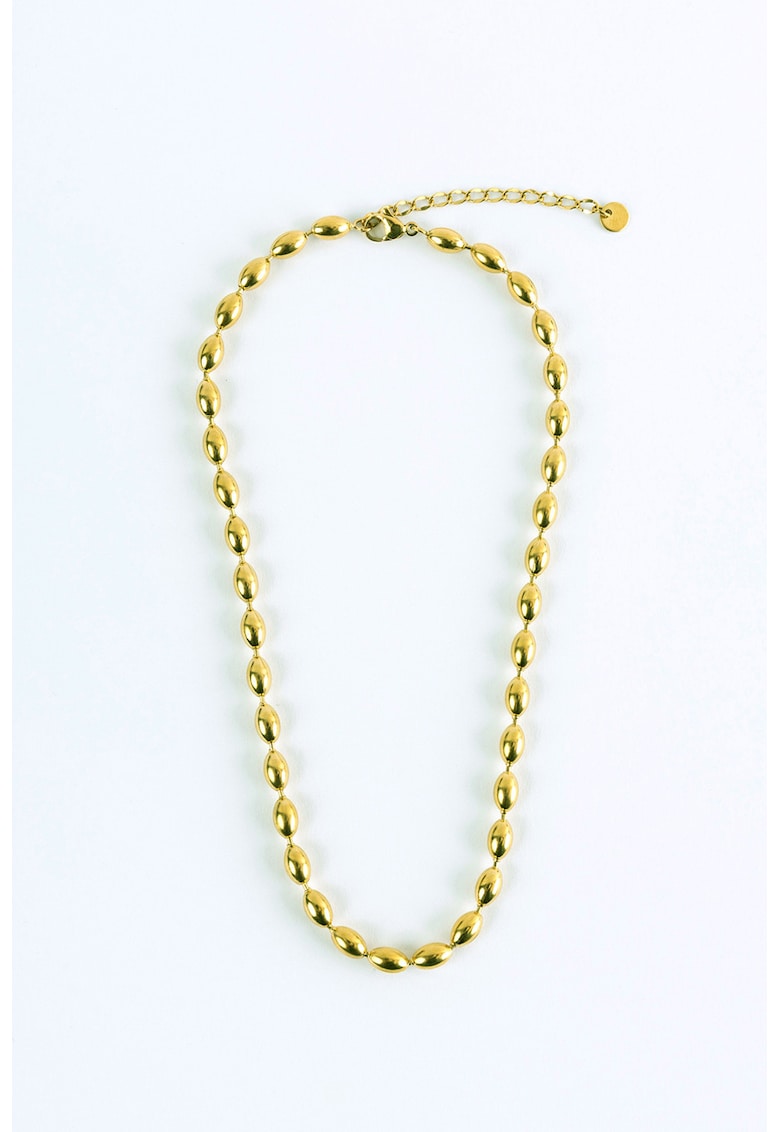 Colier placat cu aur de 18K - Auriu
