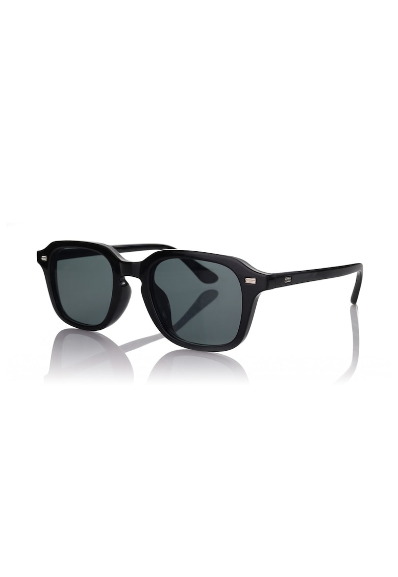 Ochelari de soare cu lentile patrate - Negru