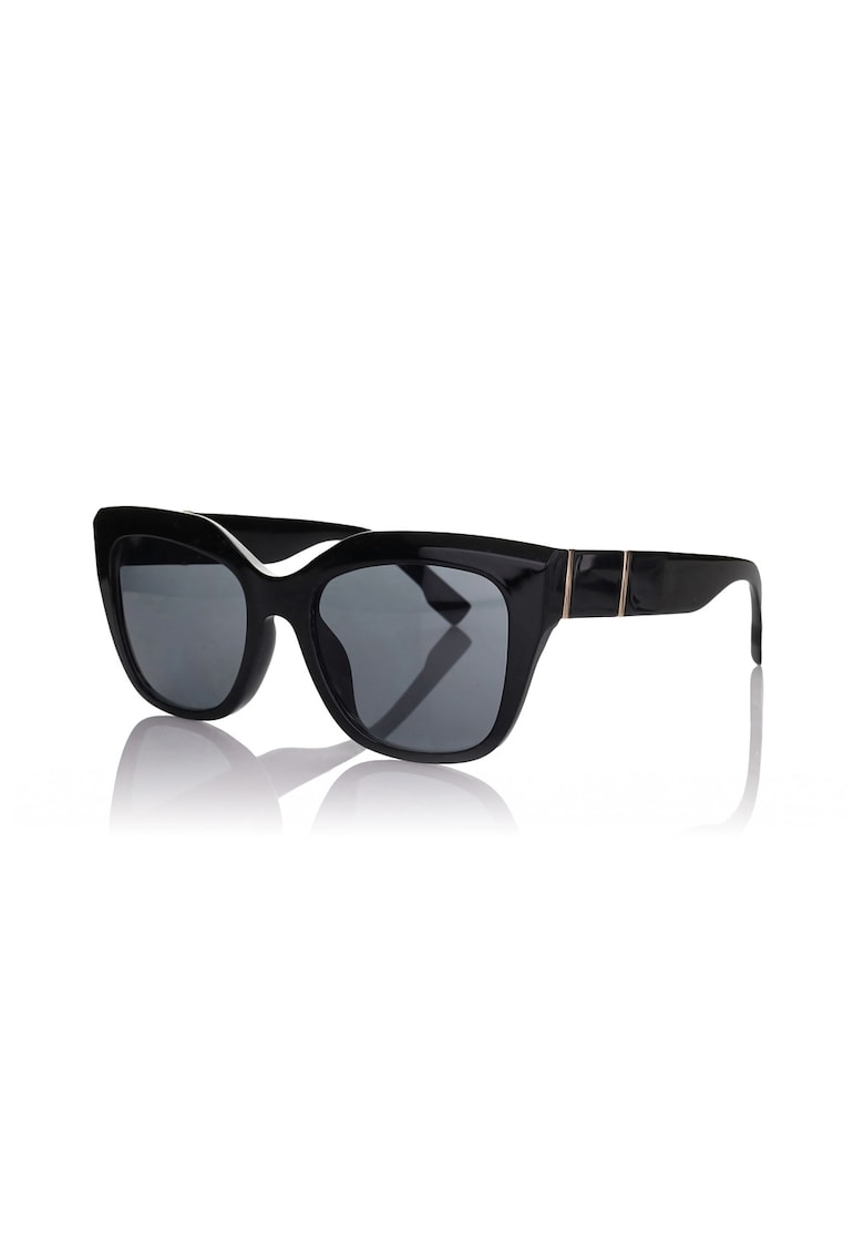 Ochelari de soare cat-eye - Negru