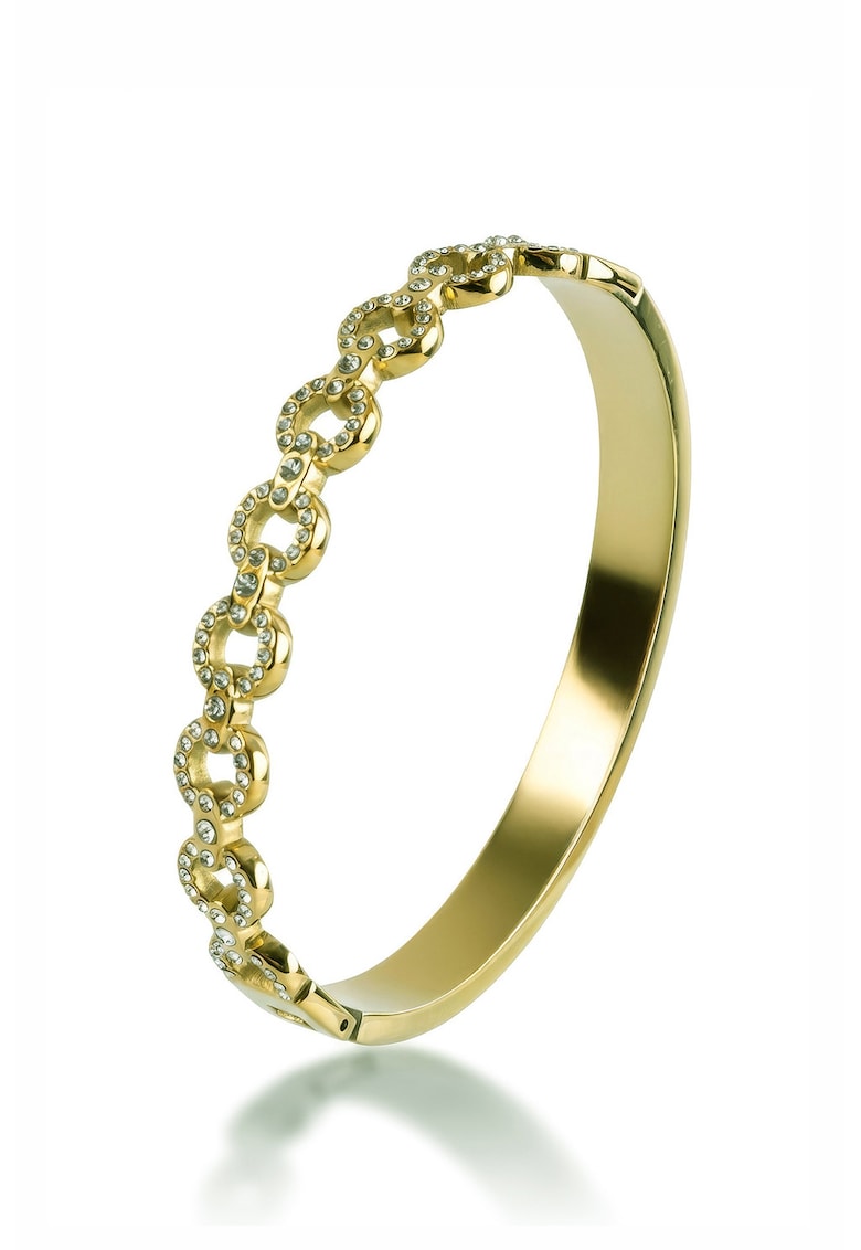 Emily Westwood - Bratara rotunda placata cu aur de 18K - Auriu