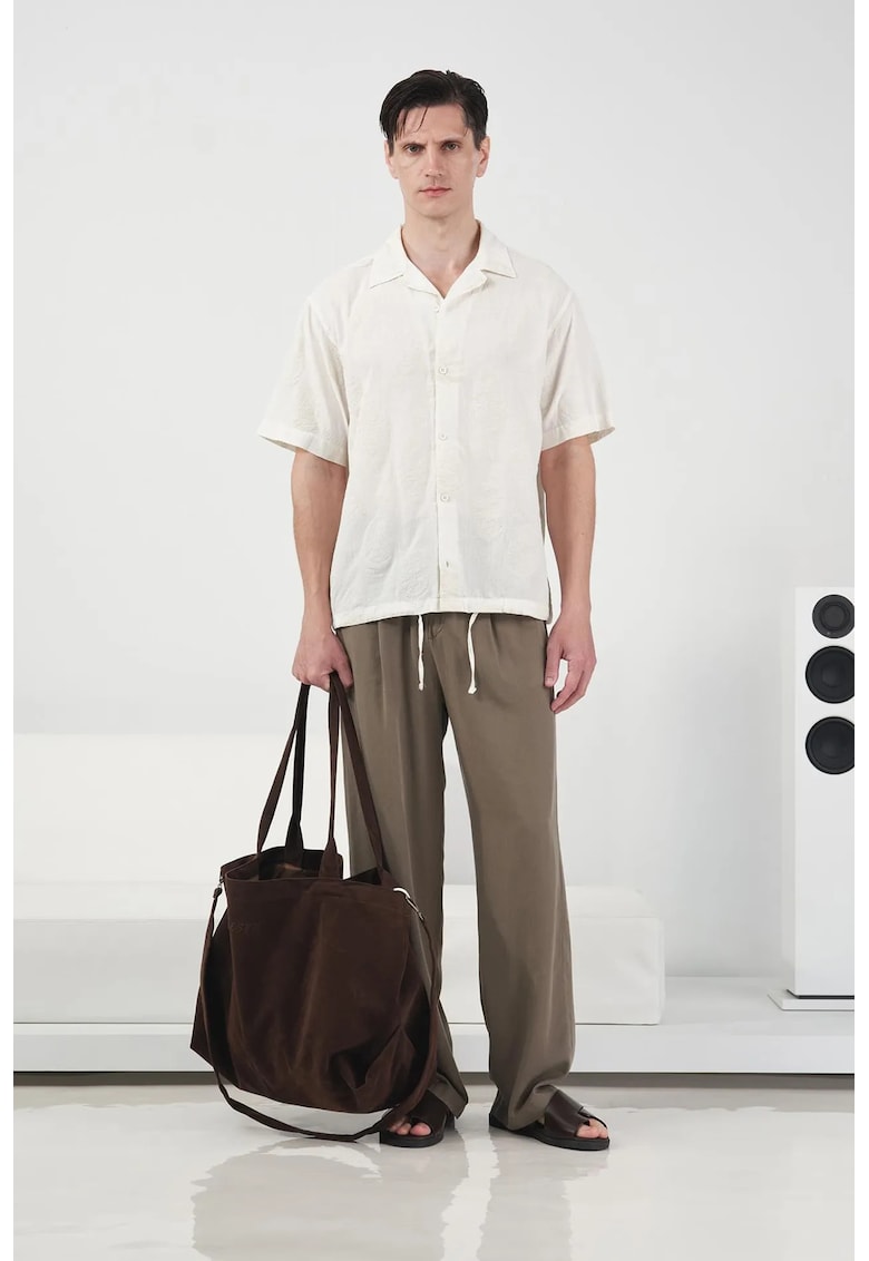 Camasa barbati - Regular Fit - alb - poliamida