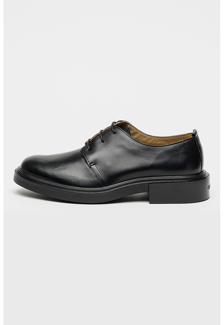 Pantofi derby din piele - Negru