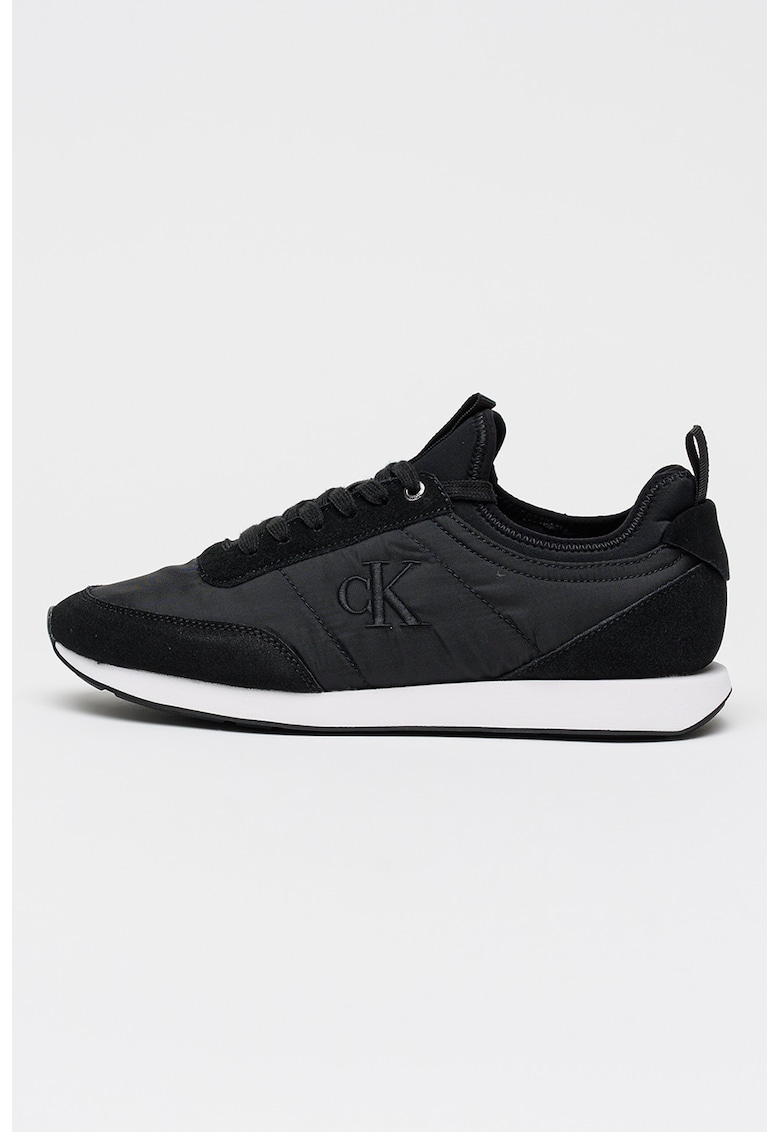 Pantofi sport low cut Retro - Negru