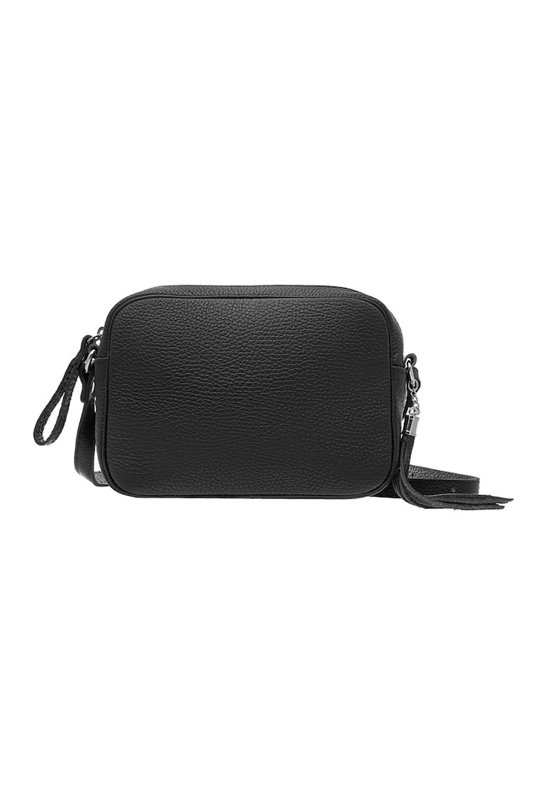 RYLKO - Geanta crossbody din piele cu canafi - Negru