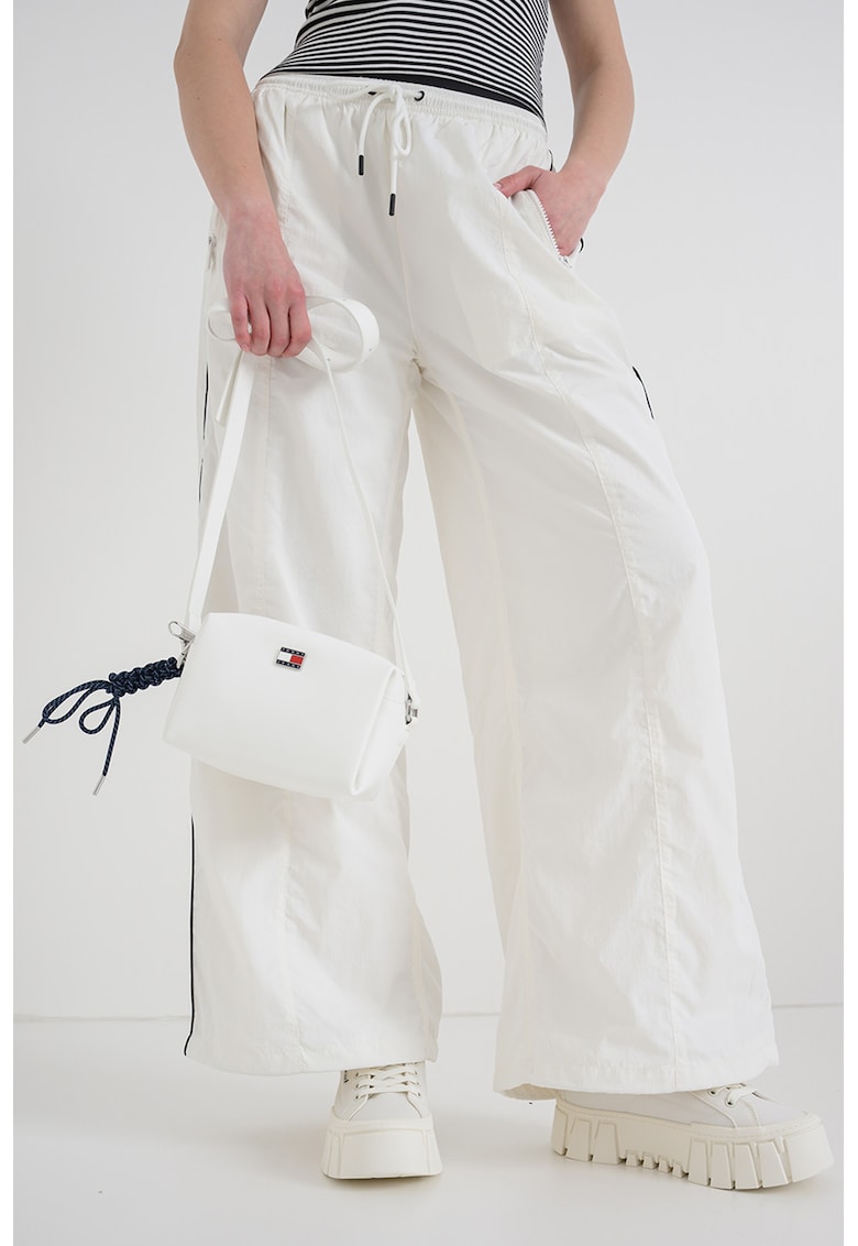 Pantaloni de trening relaxed fit - Alb murdar